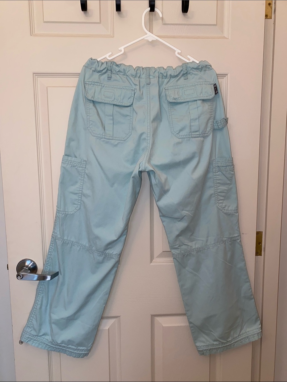 Koi Lindsey Cargo Scrub Pants - Light Sage - Picture 3 of 6